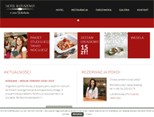 Tablet Screenshot of hotelratuszowy.pl